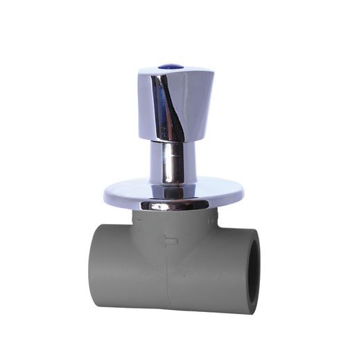 LLAVE DE PASO CROMADA PP-R